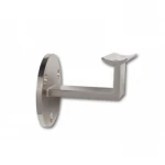 Trapleuninghouder RVS geborsteld