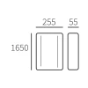 Statief Allux 1001 wit