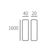 Statief Allux 1003 verzinkt