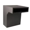 Post inbouwkast Stoer 40 tot 55cm basalt