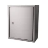 Post inbouwkast Stoer RVS 165mm