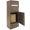 Pakketkast Stoer corten staal look