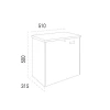 Pakketbox XL Allux Stoer! zwart 