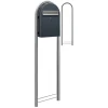 Brievenbus Bobi Classic Grijs / RVS + statief