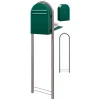 Brievenbus Bobi Classic Back Groen + statief