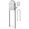 Brievenbus Bobi Classic Back Wit + statief