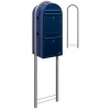 Brievenbus Bobi Duo Blauw + statief
