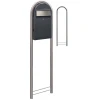 Brievenbus Bobi Grande S Grijs + statief