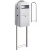 Brievenbus Bobi Jumbo Wit + statief