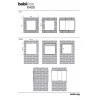 Inbouwkast BobiNox X400 RVS
