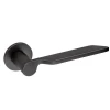 Deurkruk DND Levante rond rozet gun metal PVD