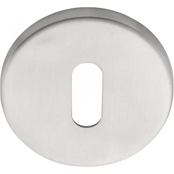 Sleutelplaatje D10 mat RVS Sleutelplaatje D10 mat RVS