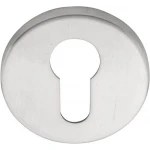 Cilinderplaatje Basic  LBY50 PVD mat RVS