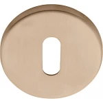 Sleutelplaatje D6 licht brons
