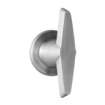 Voordeurknop Cone OH200V mat RVS