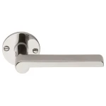 Deurkruk Timeless 1927MRR50 rond rozet 50mm glans nikkel Deurkruk Timeless 1927MRR50 rond rozet 50mm glans nikkel