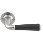 Deurkruk Timeless 1952GRR50 rond rozet geveerd mat nikkel Deurkruk Timeless 1952GRR50 rond rozet geveerd mat nikkel
