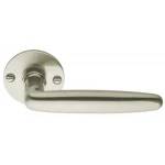 Deurkruk Timeless 1938MRR38 rond rozet mat nikkel Deurkruk Timeless 1938MRR38 rond rozet mat nikkel