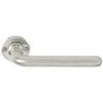 Deurkruk Timeless 1921MRR38 rond rozet mat nikkel Deurkruk Timeless 1921MRR38 rond rozet mat nikkel