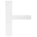 Deurkruk schild Square JB100P236SFC mat wit Deurkruk schild Square JB100P236SFC mat wit