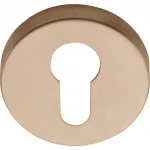 Cilinderplaatje Basic LBY50D PVD licht brons 