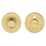 Toiletgarnituur Rivio GLWC53 PVD mat goud met vrij bezet indicatie