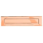 Briefplaat Basic LB535 gepolijst koper PVD