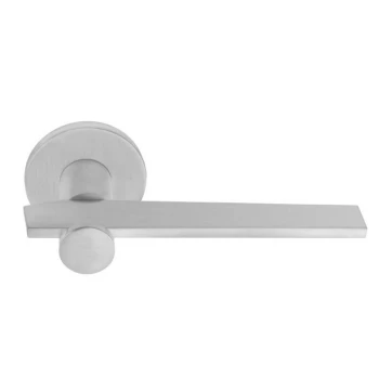 Deurkruk Tense BB100 rond rozet mat RVS Deurkruk Tense BB100 rond rozet mat RVS
