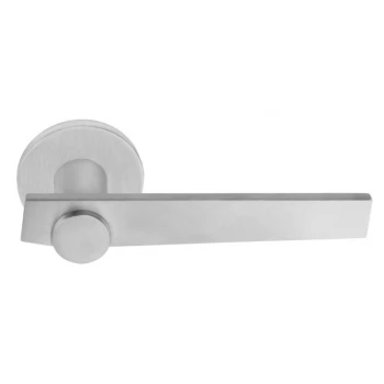 Deurkruk Tense BB101 rond rozet mat RVS Deurkruk Tense BB101 rond rozet mat RVS