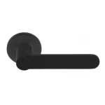 Deurkruk Tense BB103 rond rozet mat zwart