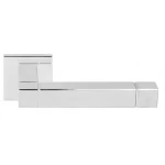 Deurkruk Square JB100G vierkant rozet gepolijst rvs
