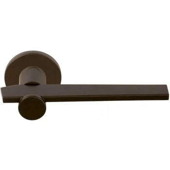 Deurkruk Tense BB100 rond rozet brons Deurkruk Tense BB100 rond rozet brons