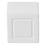 Meubelknop Square JB20M mat wit