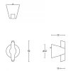 Meubelknop Cone OH32M mat RVS