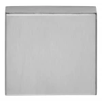 Blindplaatje Basic BSQN53 mat RVS