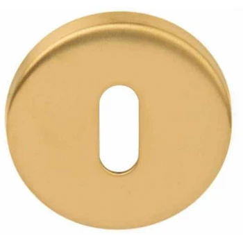 Sleutelplaatje Basic LBN50 mat goud PVD Sleutelplaatje Basic LBN50 mat goud PVD