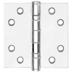 Kogellager scharnier LBS7676 rechte hoeken gepolijst rvs