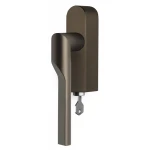 Draaikiep Rivio afsluitbaar GL101-DKLOCK brons rechts