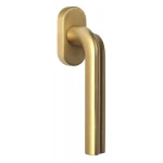 Draaikiep Eclipse DR100-DK PVD mat goud rechts