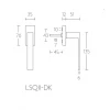 Draaikiep LSQ2 mat RVS