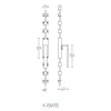 Krukespagnolet Ribbon K-BM110 RVS