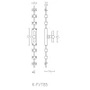 Kruisespagnolet K-FVT85 mat of gepolijst RVS