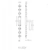 Krukespagnolet K-LSQ5 mat RVS