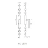 Krukespagnolet KO-LB8 mat RVS