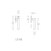 Raamboom Basic LB-RB Mat RVS