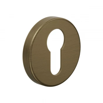 Cilinderrozet DND Fine mat brons