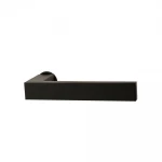 Deurkruk Phoenix rond mini rozet Puurzwart Deurkruk Phoenix rond mini rozet Puurzwart