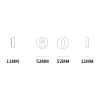 Achterdeurset rond met Toledeo Inox