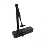 Deurdranger met schaararm DR 120 Intersteel mat zwart