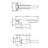 Kierstandhouder Intersteel RVS Curve